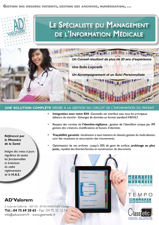 Gestion des dossiers patients : articles FHP