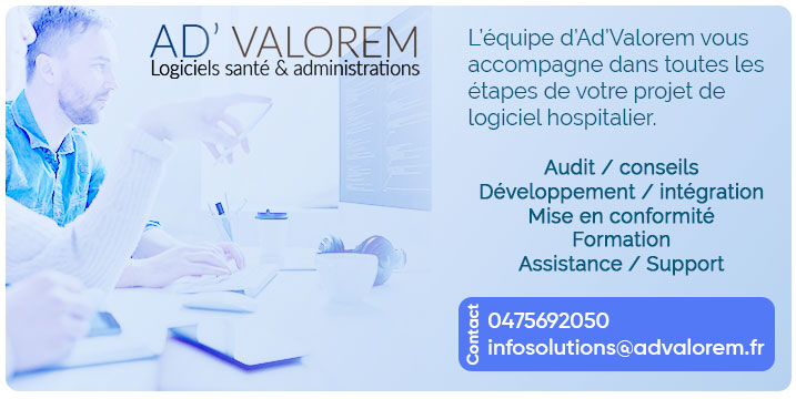 Image représentant Ad'Valorem : déveoppeurs de logiciels pour la santé et les hôpitaux