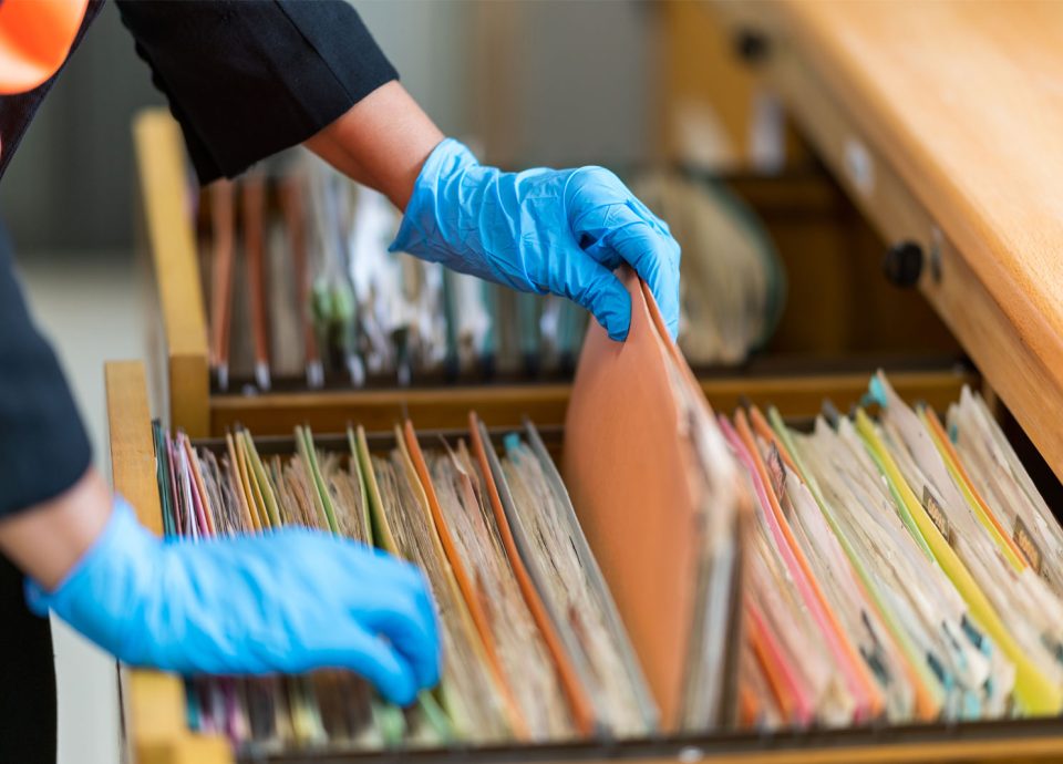 Technique d'archivage des dossiers patients