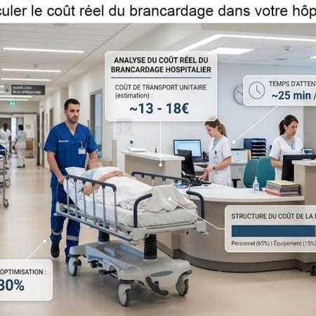 Calcul du coût réel du brancardage